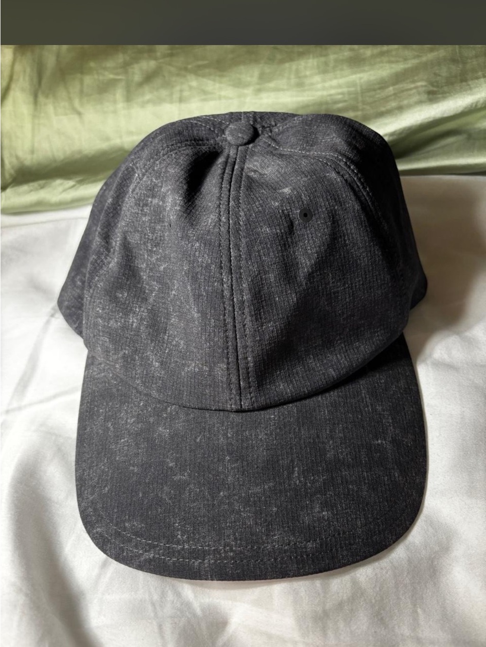 lululemon athletica Black Performance Hat with Adjustable Strap